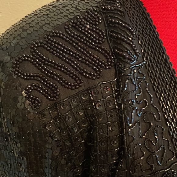 Patchwork Silk Beaded Evening Jacket - Picture 3 of 7